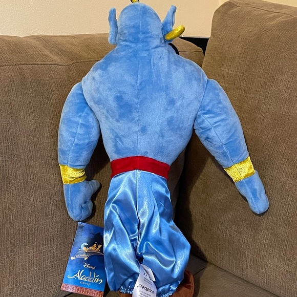 Disney Store Authentic Aladdin Genie
Exclusive 20 inch Plush Mediano - Picture 4 of 7